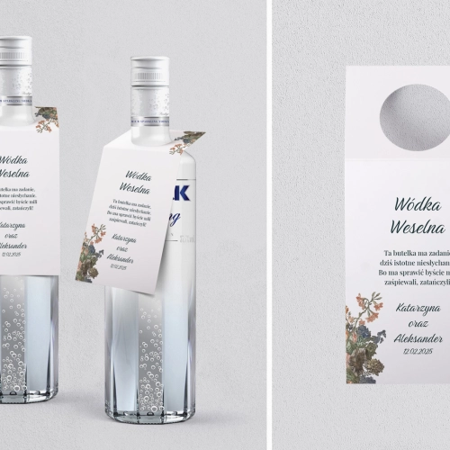 Zawieszka na alkohol oczko Rustic Summer Motyw 3