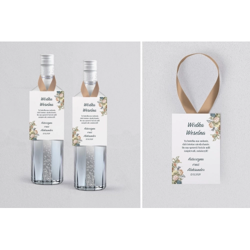 Zawieszka na alkohol Rustic Summer - Motyw 1