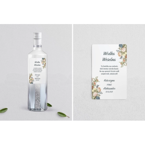 Naklejki na alkohol - Rustic Summer Motyw 1