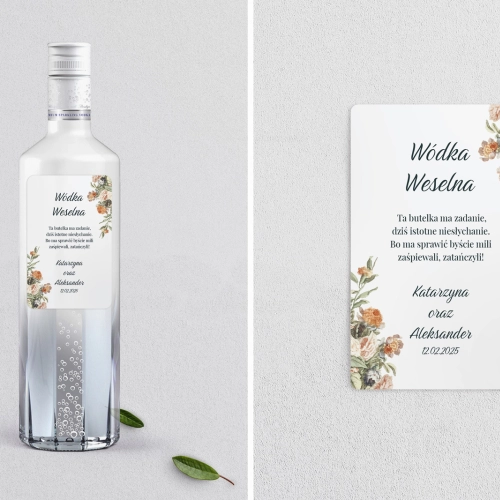 Naklejki na alkohol - Rustic Summer Motyw 2