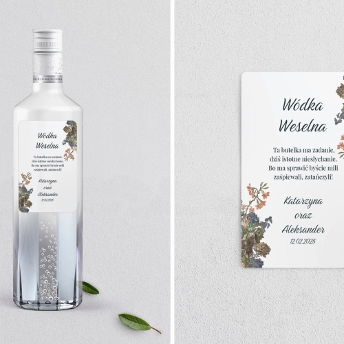 Naklejki na alkohol - Rustic Summer Motyw 3