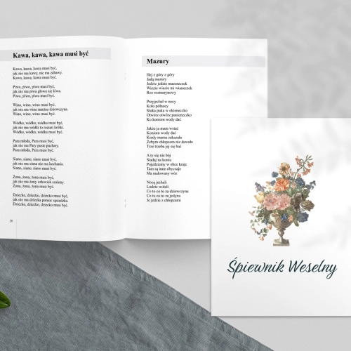 Śpiewnik Weselny - Rustic Summer Motyw 3