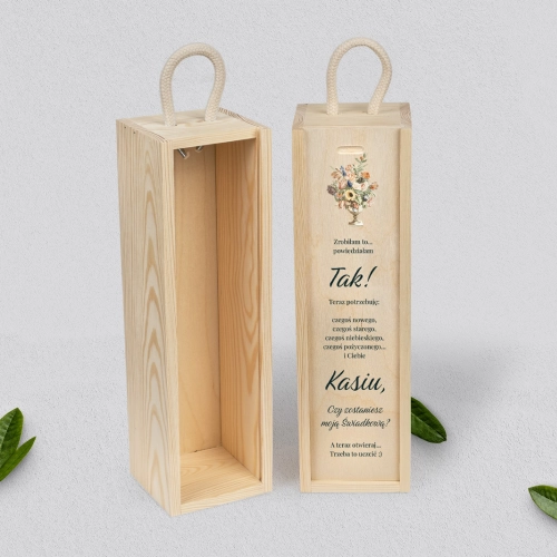 Prośba o Świadkowanie - SNW naturalna Rustic Summer Motyw 2