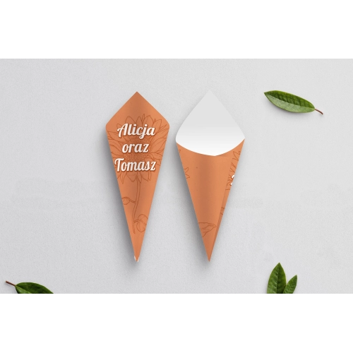 Rożek Weselny - Sunflower Motyw 2