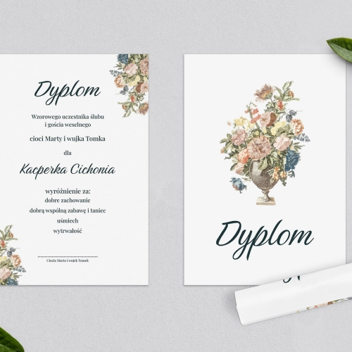 Dyplomy dla Dzieci - Rustic Summer Motyw 1