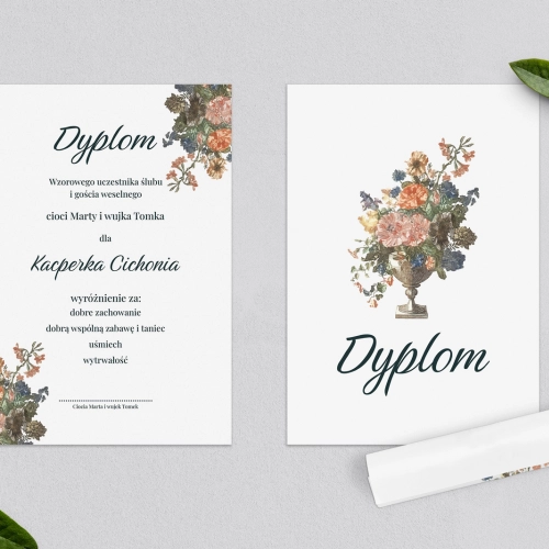 Dyplomy dla Dzieci - Rustic Summer Motyw 3