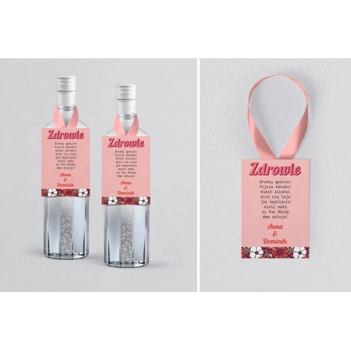 Zawieszka na alkohol Retro Style - Motyw 2