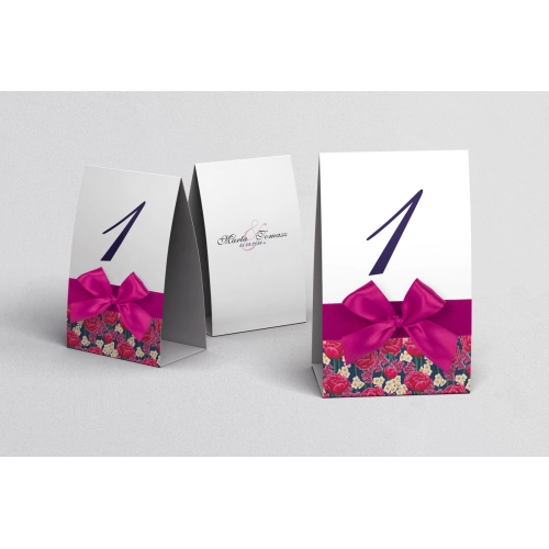 Numerki na stół Laura Motyw 4