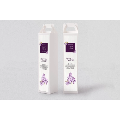 Pudełko na alkohol Biała Stodoła - Motyw 1