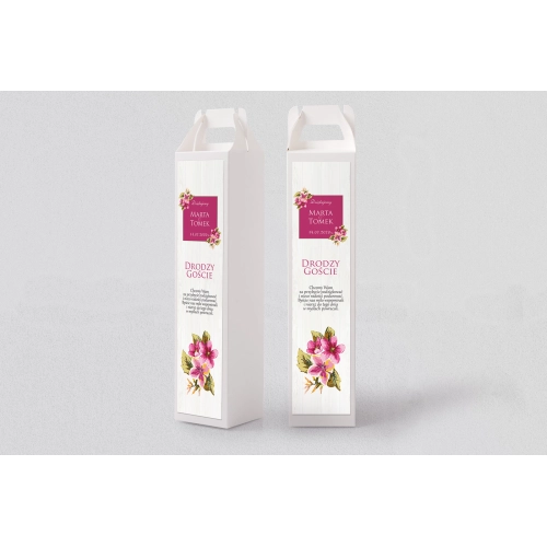 Pudełko na alkohol Biała Stodoła - Motyw 3