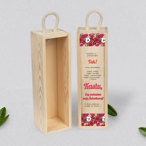 Prośba o Świadkowanie - SNW naturalna Retro Style Motyw 2