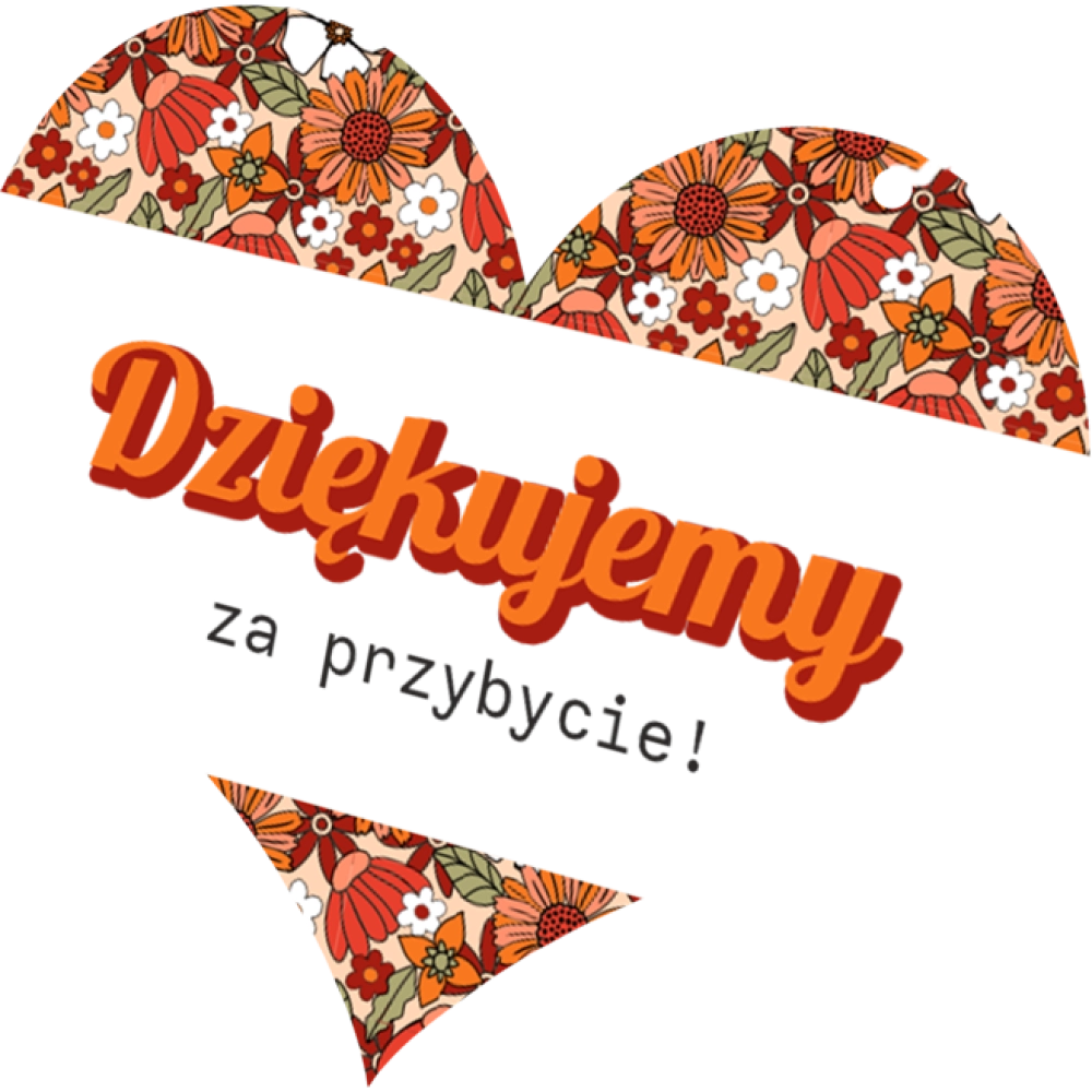 Breloki z&nbsp;Nadrukiem - Serce Retro Style Motyw 3