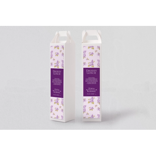 Pudełko na alkohol Kwiatowe Pole Motyw 6