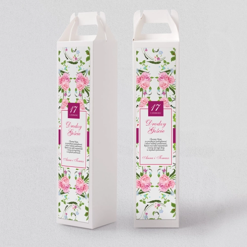 Pudełko na alkohol Nasz Dzień Motyw 4