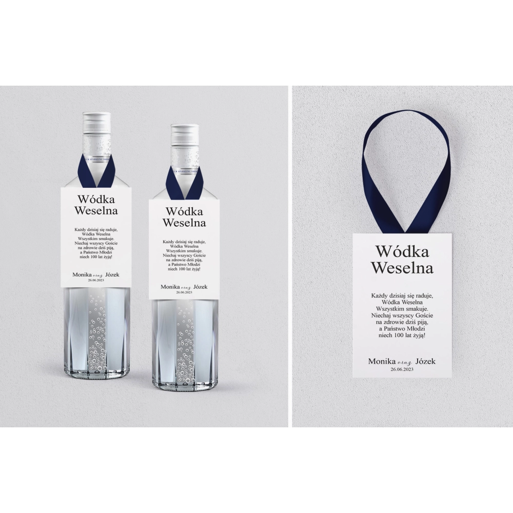 Zawieszka na alkohol Minimalistyczne - Motyw 6