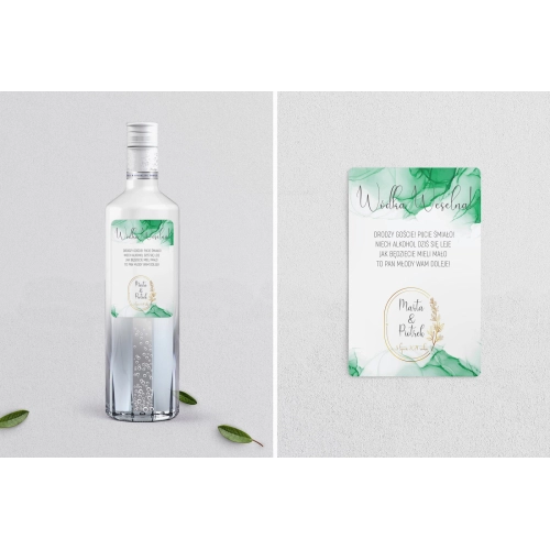 Naklejki na alkohol - Glamour Ink - Motyw 6