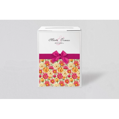 Pudełko na koperty i pieniądze Laura Motyw 1