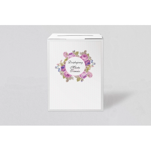 Pudełko na koperty i pieniądze Radosny Dzień Motyw 1