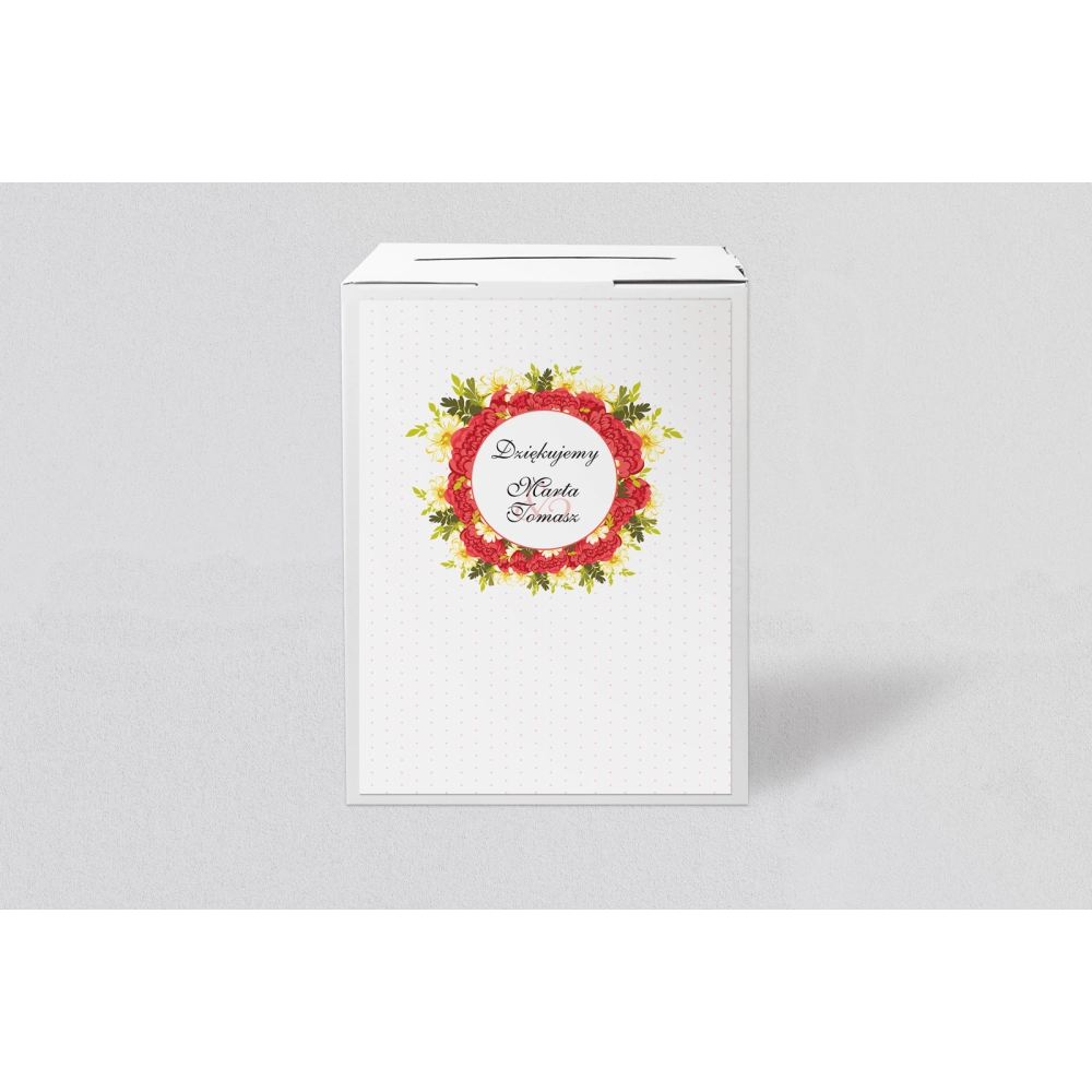 Pudełko na koperty i&nbsp;pieniądze Radosny Dzień Motyw 4