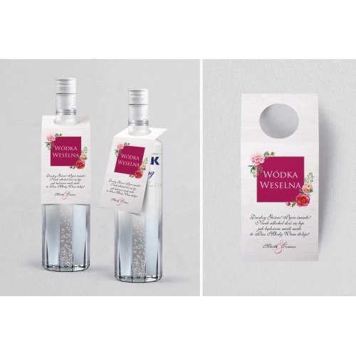 Zawieszka na alkohol oczko Biała Stodoła - Motyw 2