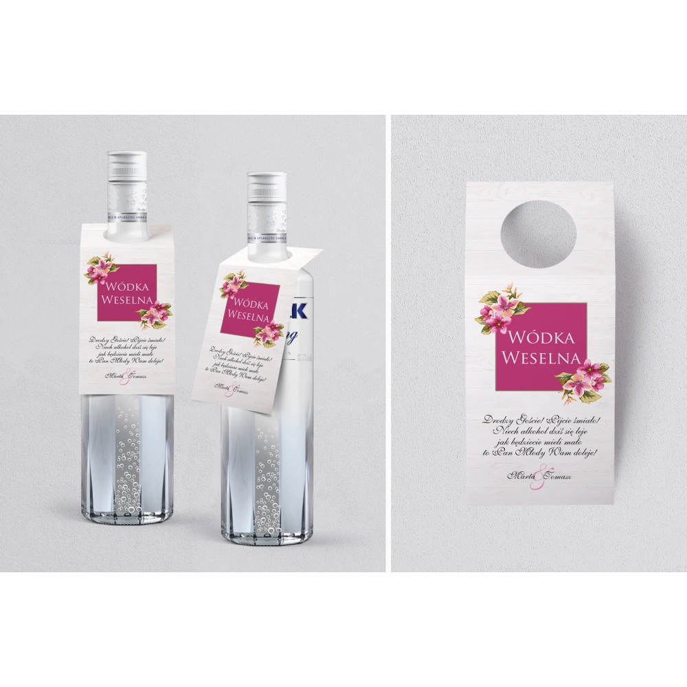 Zawieszka na alkohol oczko Biała Stodoła - Motyw 3