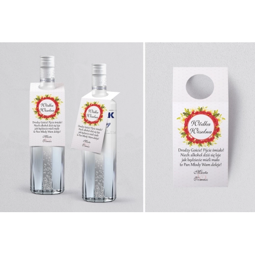 Zawieszka na alkohol oczko Radosny Dzień Motyw 4