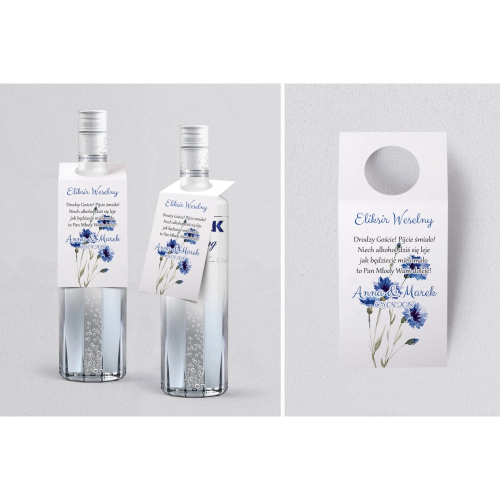 Zawieszka na alkohol oczko Sweet Love Motyw 1