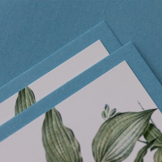 Błękitne Zaproszenia na ślub Meadow - Motyw 1