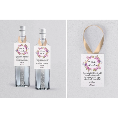 Zawieszka na alkohol Radosny Dzień Motyw 1