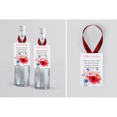 Zawieszka na alkohol Sweet Love - Motyw 2