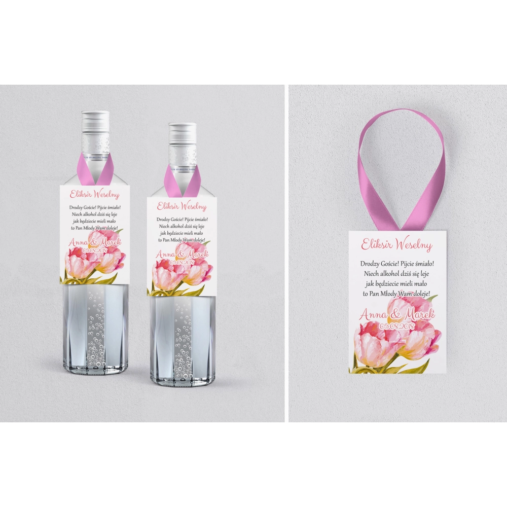 Zawieszka na alkohol Sweet Love - Motyw 4