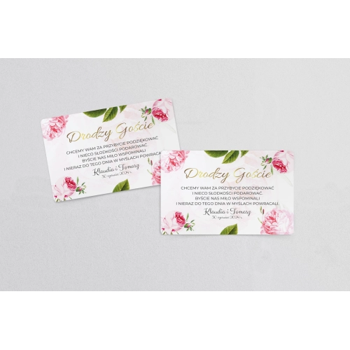 Naklejki na ciasto weselne Dream Motyw 2