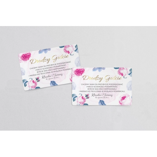 Naklejki na ciasto weselne Dream Motyw 3