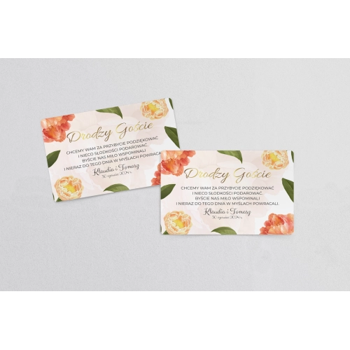 Naklejki na ciasto weselne Dream Motyw 5