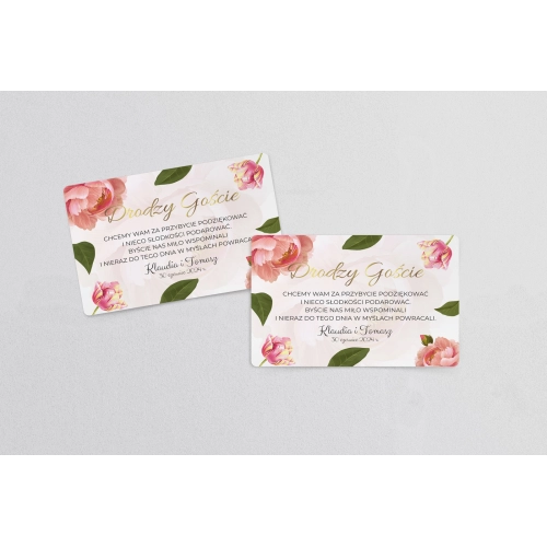 Naklejki na ciasto weselne Dream Motyw 6