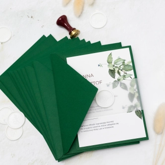 Zaproszenia ślubne Meadow - Motyw 1