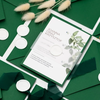 Zaproszenia ślubne Meadow - Motyw 1