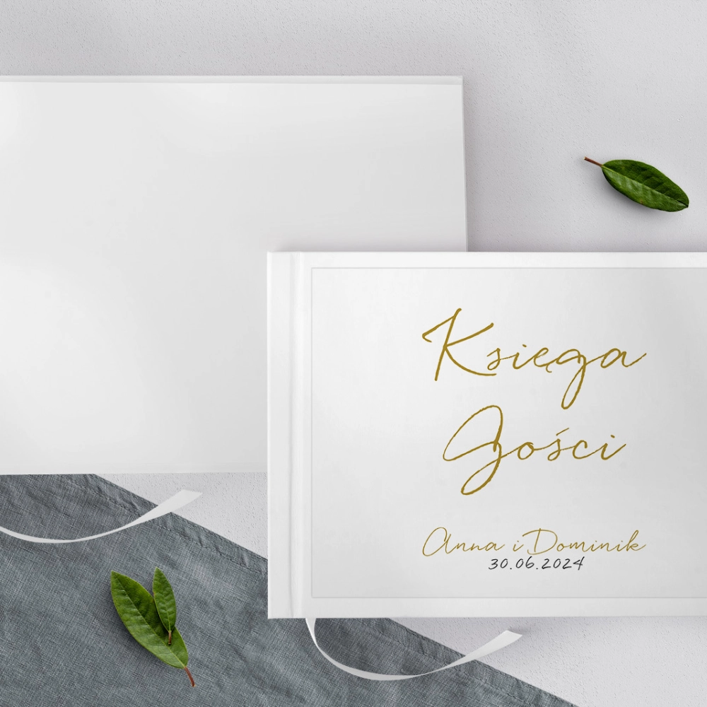 Księga Gości Weselnych Golden Elegance