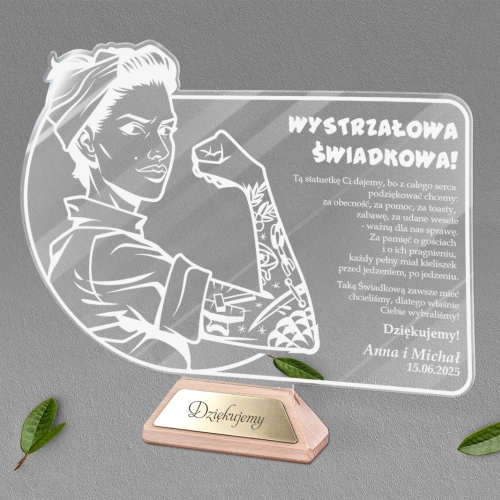 Statuetka Akrylowa - Wzór 14S