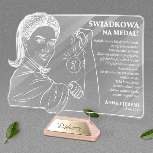 Statuetka Akrylowa - Wzór 15S