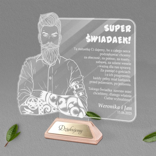 Statuetka Akrylowa - Wzór 16s