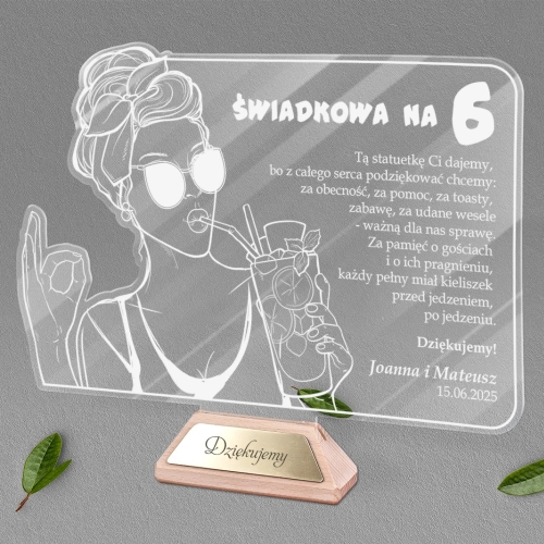 Statuetka Akrylowa - Wzór 18s