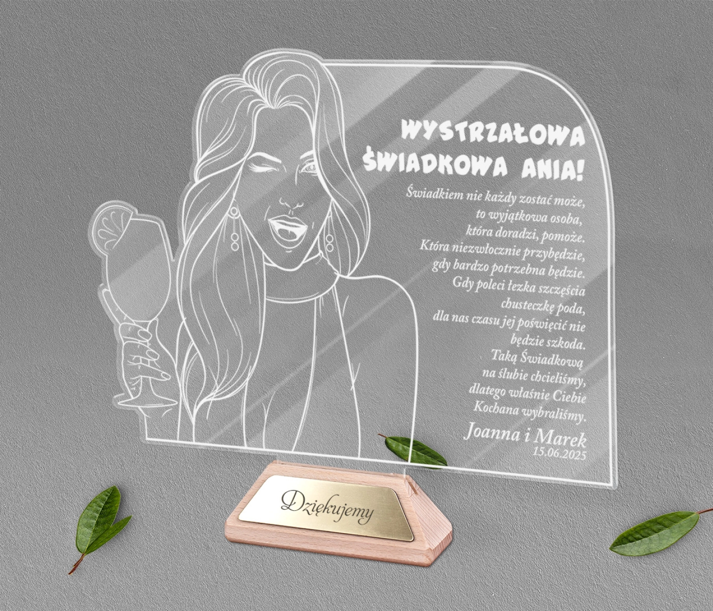 Statuetka Akrylowa - Wzór 19s