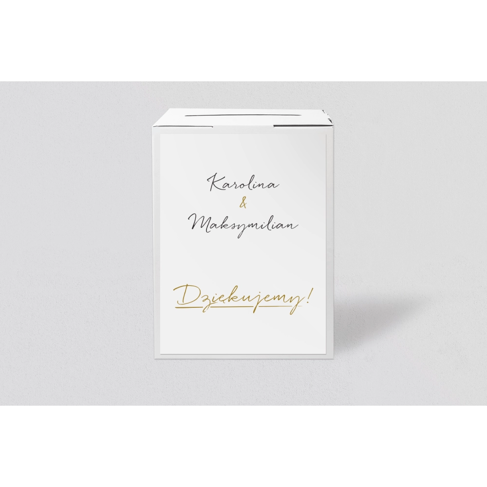 Pudełko na koperty i&nbsp;pieniądze Golden Elegance