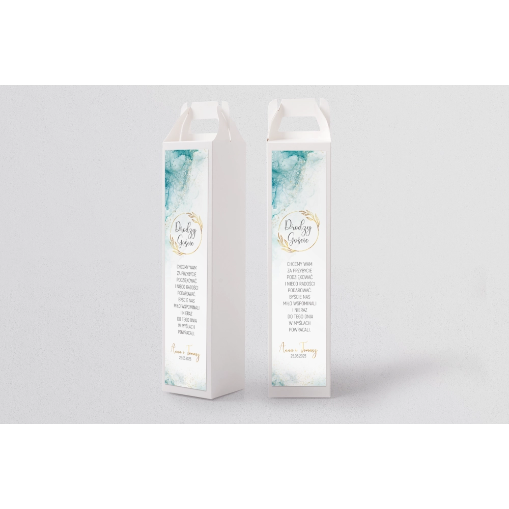 Pudełko na alkohol Glamour Ink Motyw 3