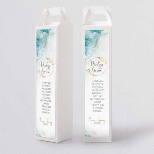 Pudełko na alkohol Glamour Ink Motyw 3