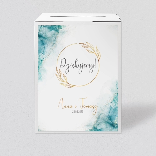 Pudełko na koperty i pieniądze Glamour Ink Motyw 3