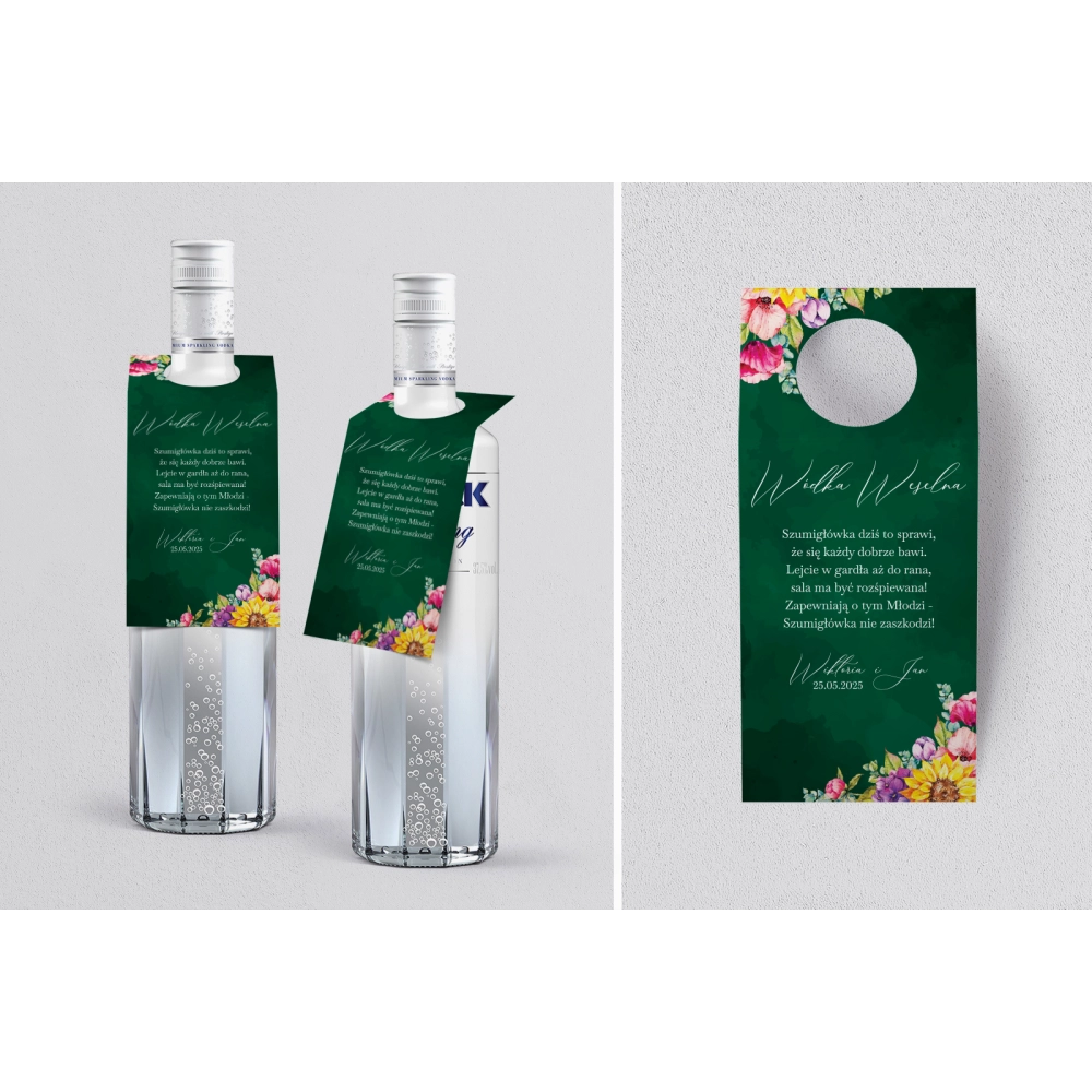 Zawieszka na alkohol oczko Colorful Paradise