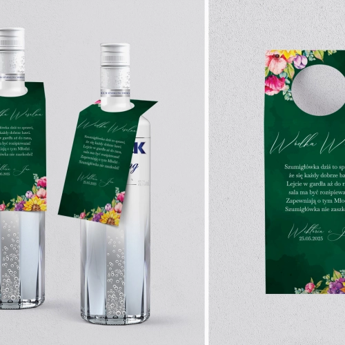 Zawieszka na alkohol oczko Colorful Paradise