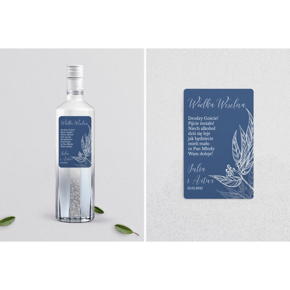 Naklejki na alkohol - Papers Motyw 3